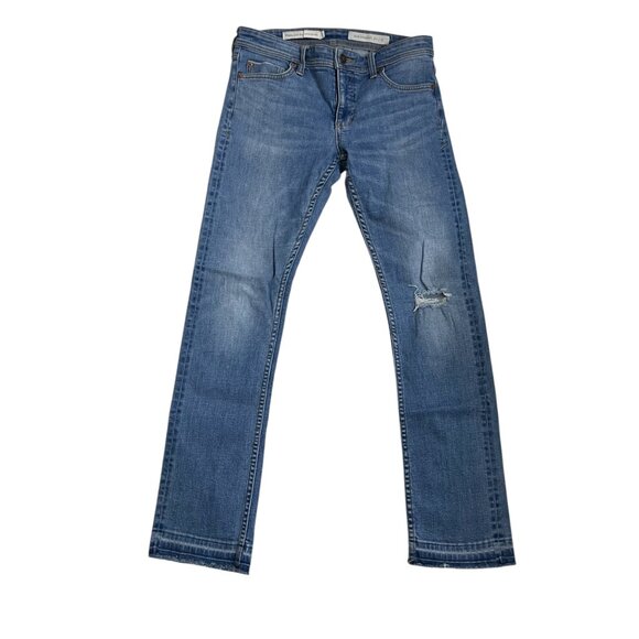 Anthropologie Pilcro Slim Fit Released Hem Ankle Jeans Size‎ 27 - Picture 4 of 10